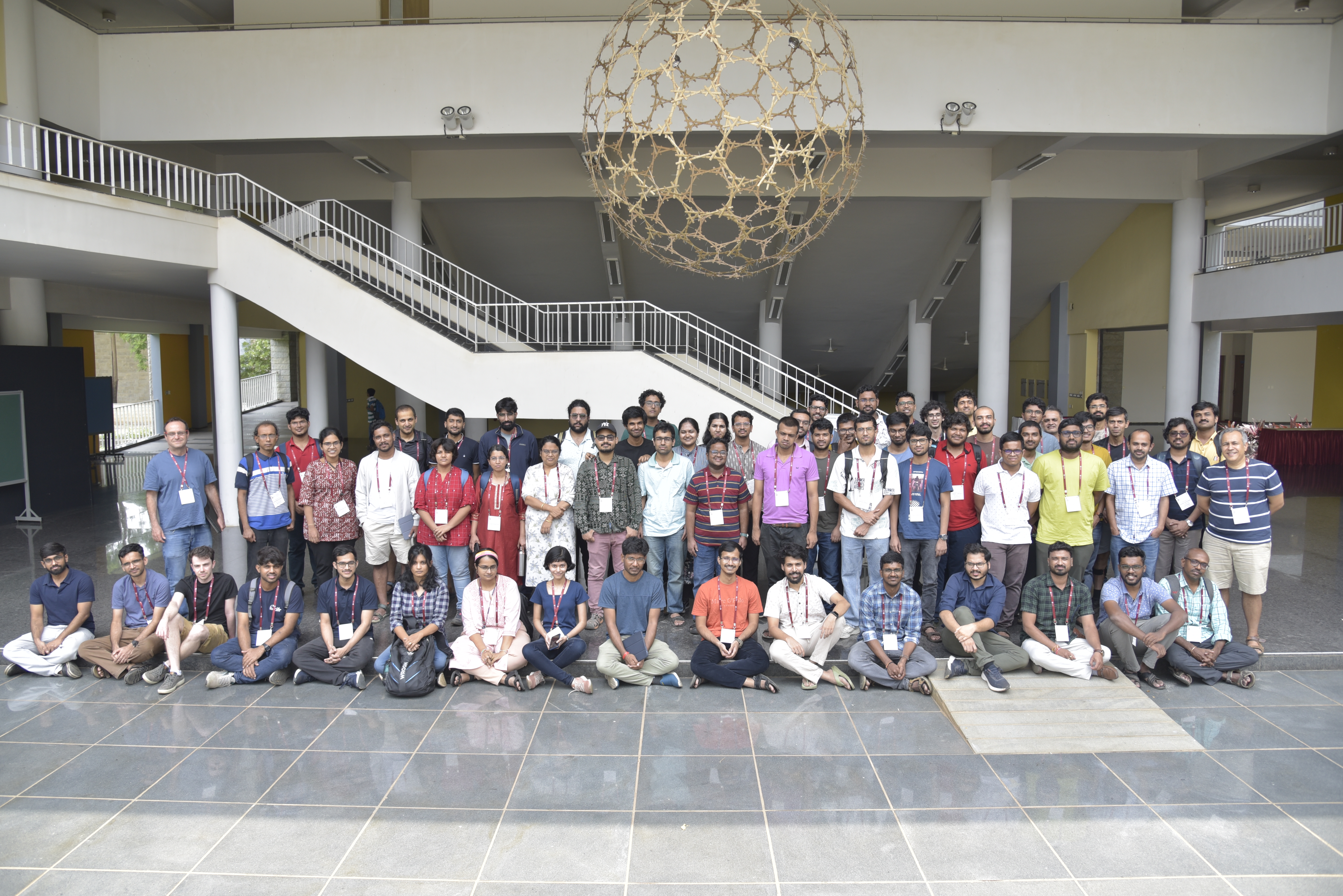 Participants at ICTS School on HDXandCodes 2025, ICTS Bengaluru