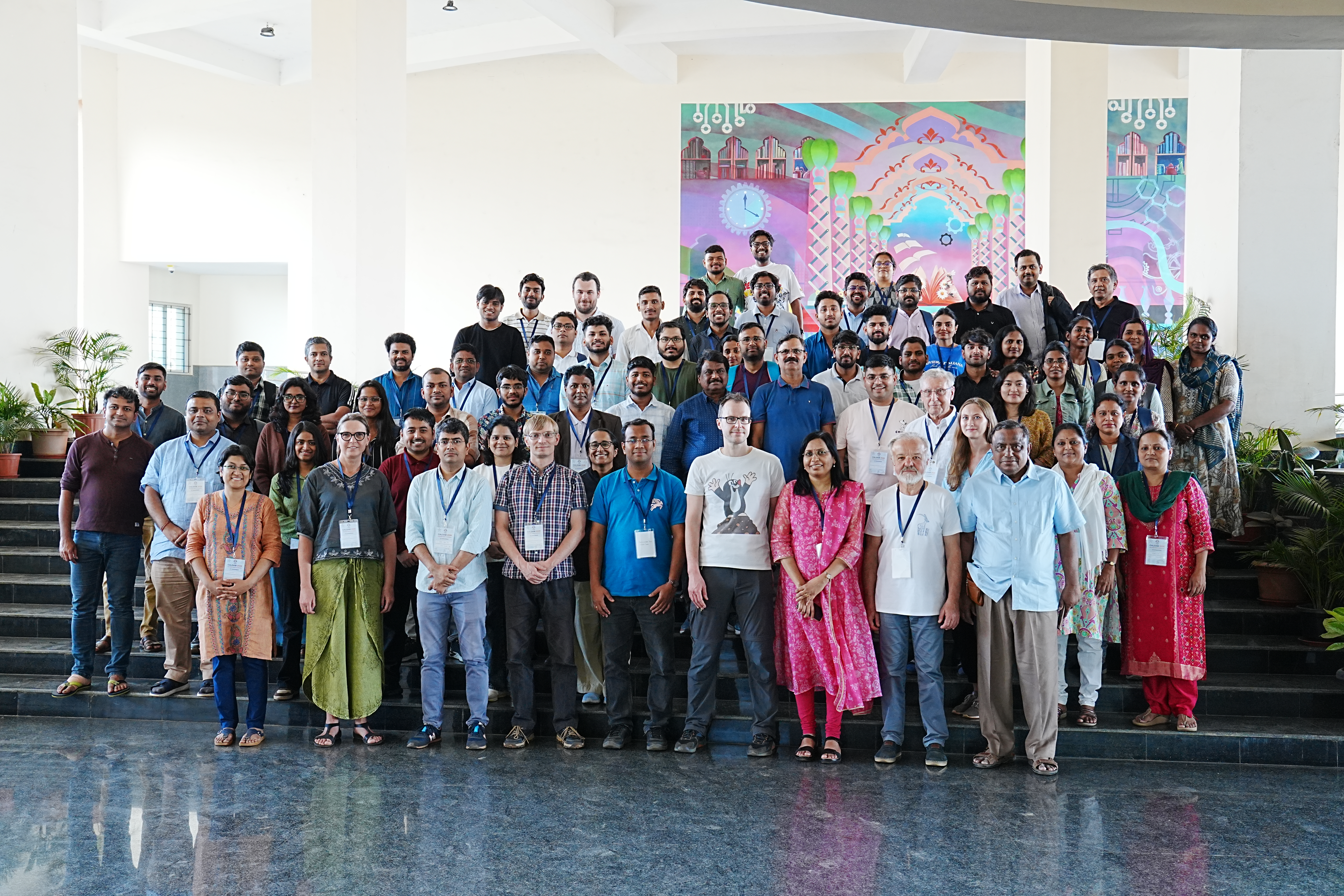 Pre-conference school participants, CALDAM 2026, IIT Dharwad