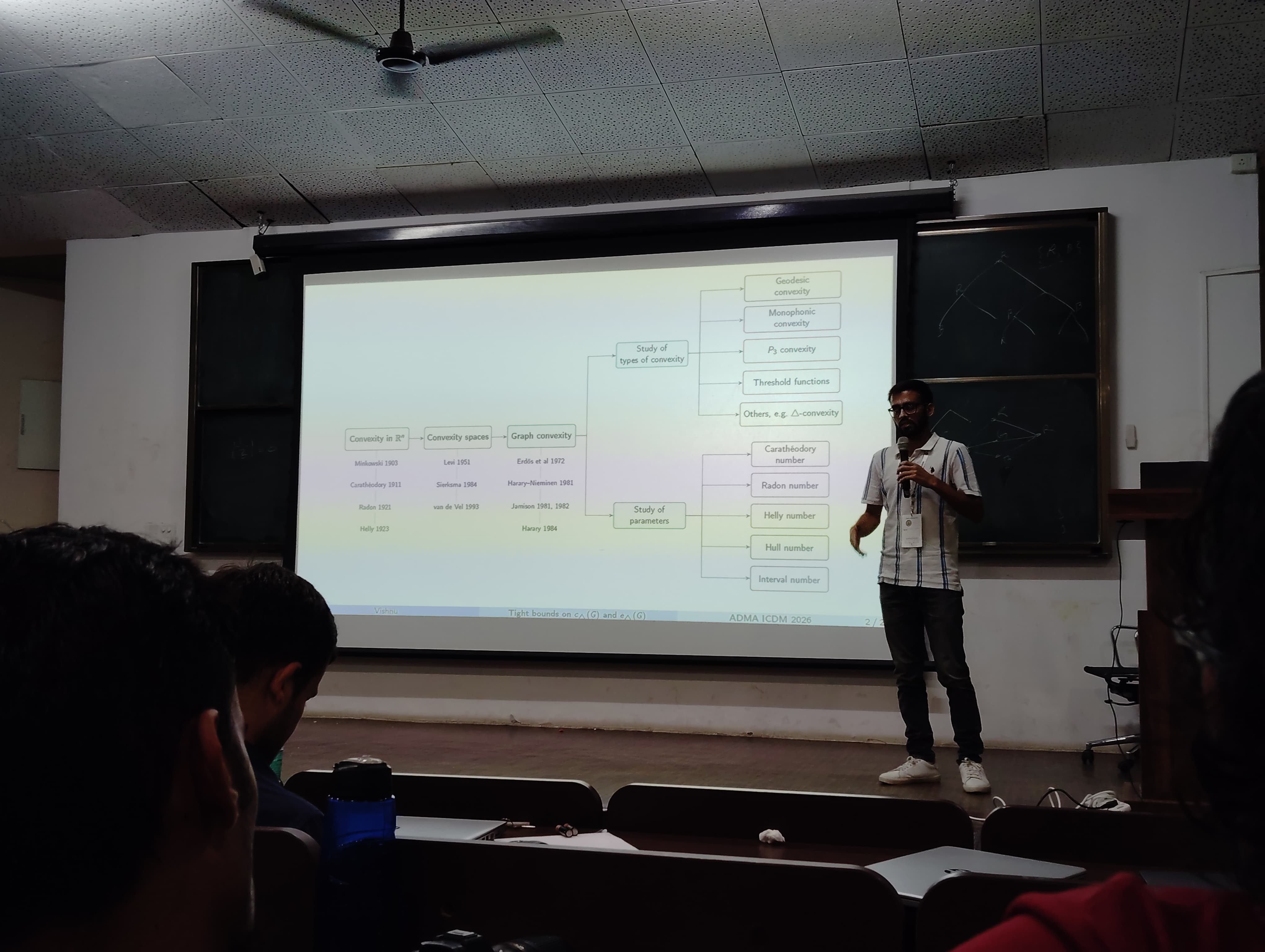 Vishnu at ADMA ICDM 2026, IIT Madras