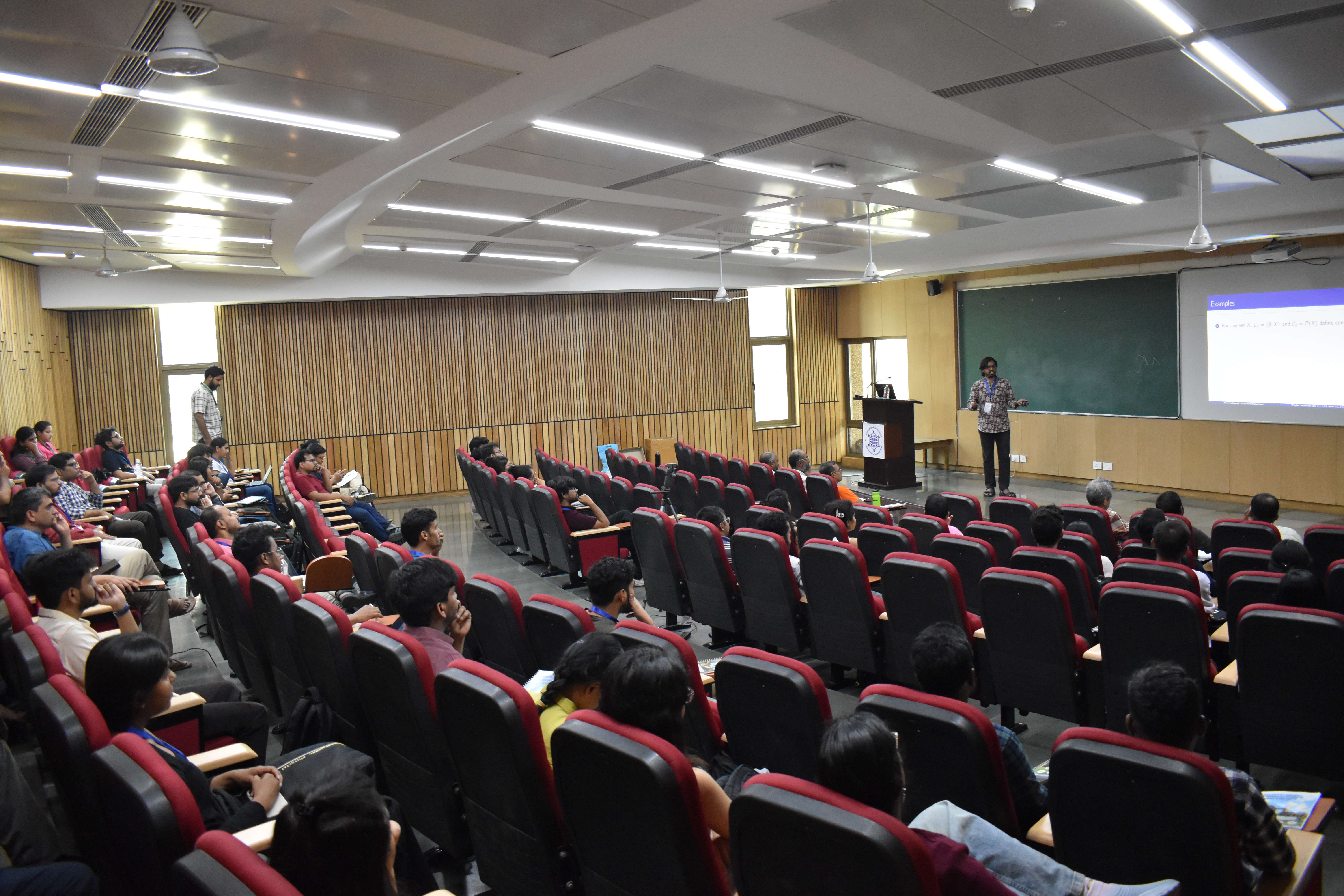 Delivering the contributed talk