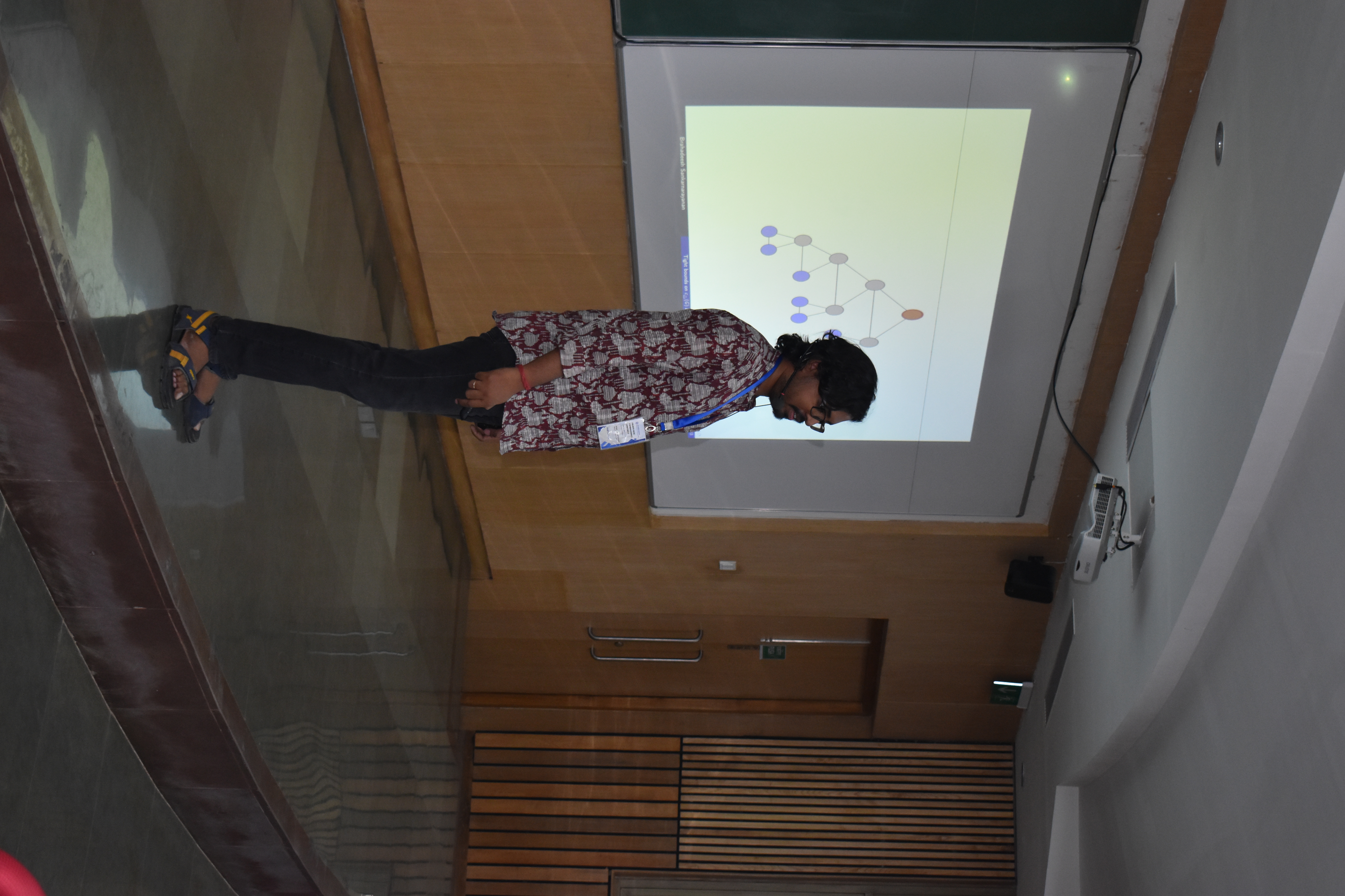 Delivering the contributed talk