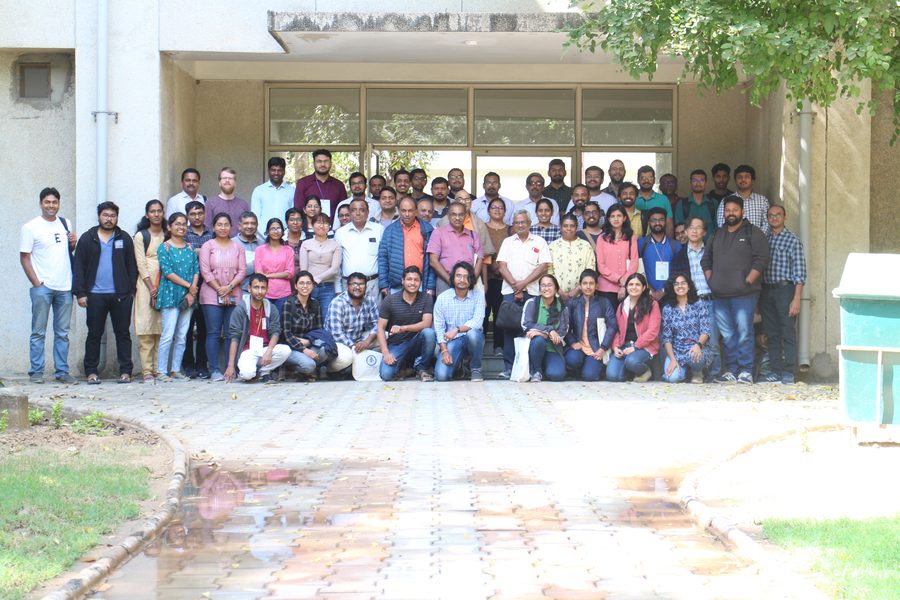 Participants at CALDAM 2023, DA-IICT Gandhinagar