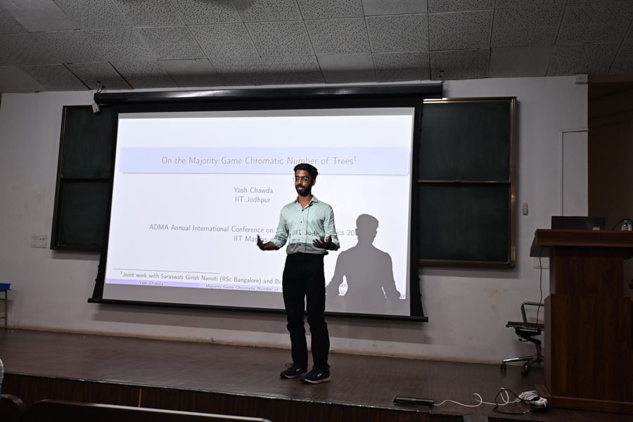 Yash at ADMA ICDM 2026, IIT Madras