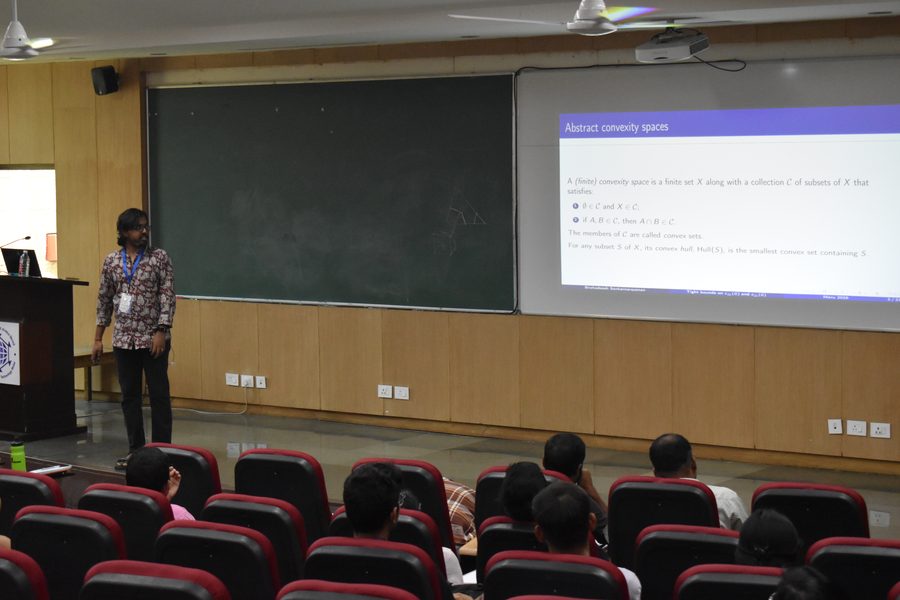 Delivering the contributed talk